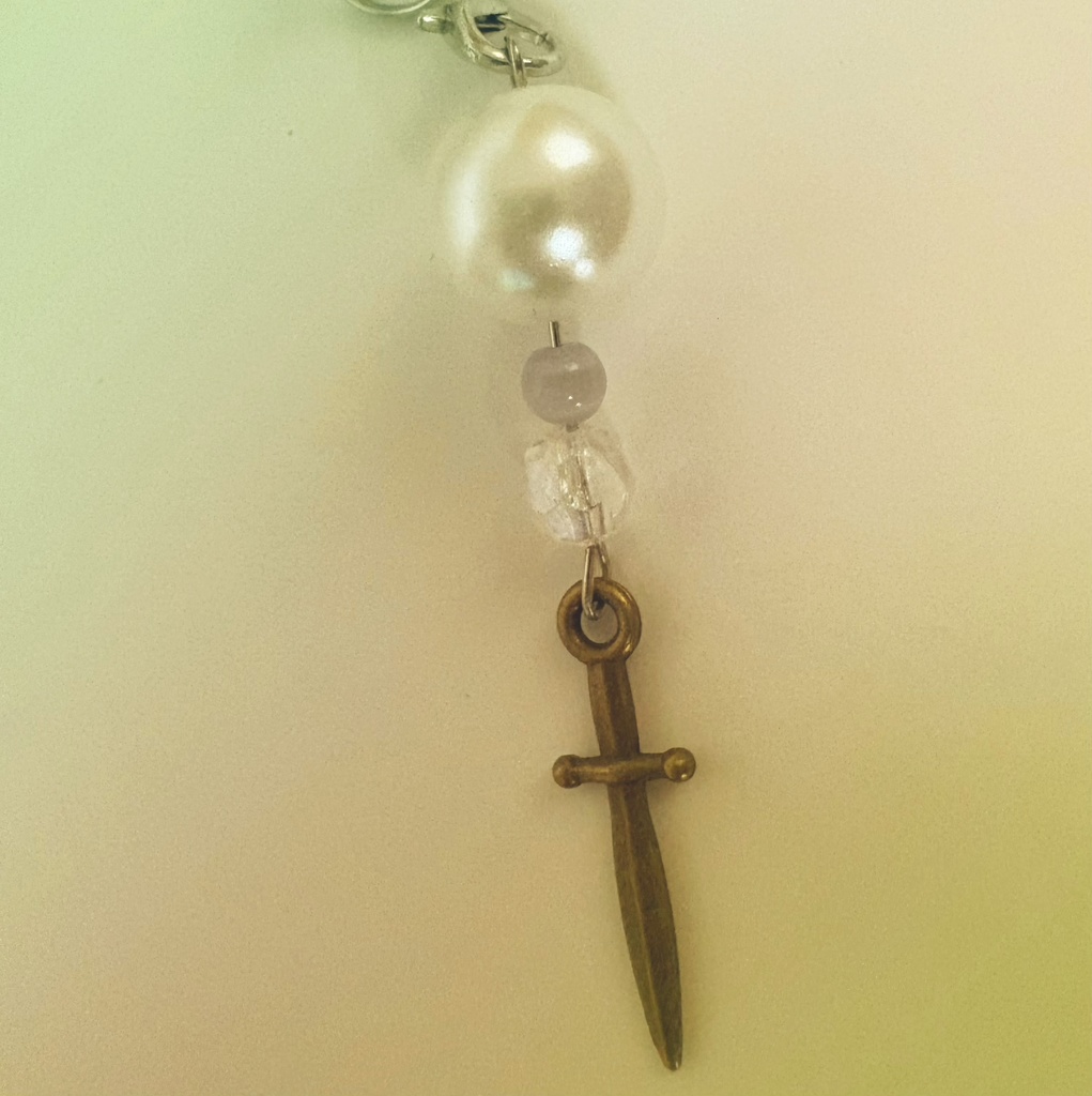 白血球モチーフキーホルダー