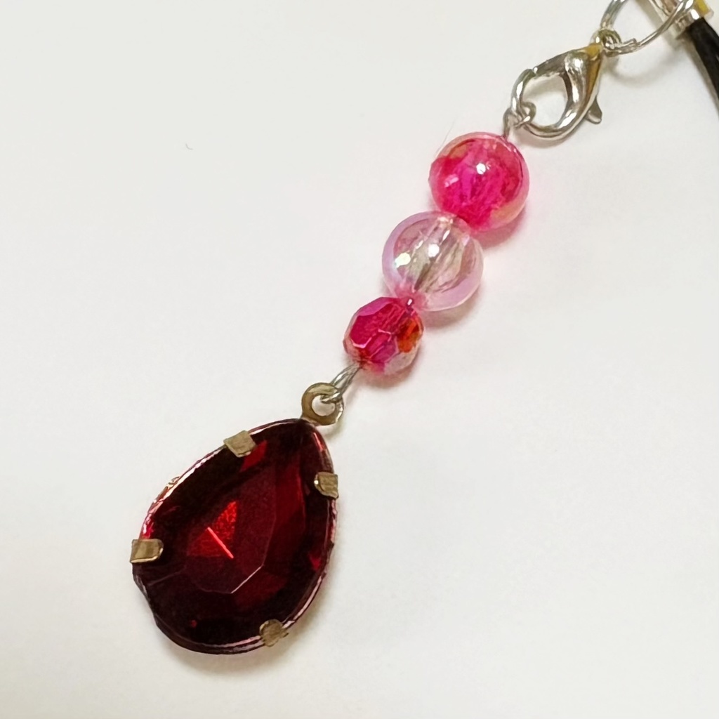 赤血球モチーフキーホルダー