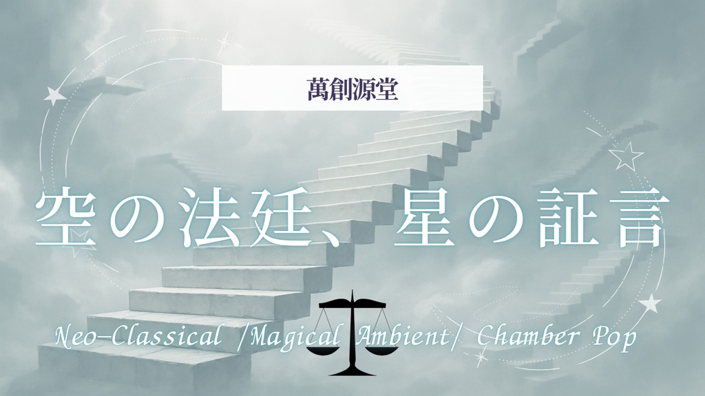 空の法廷、星の証言【フリーBGM】
