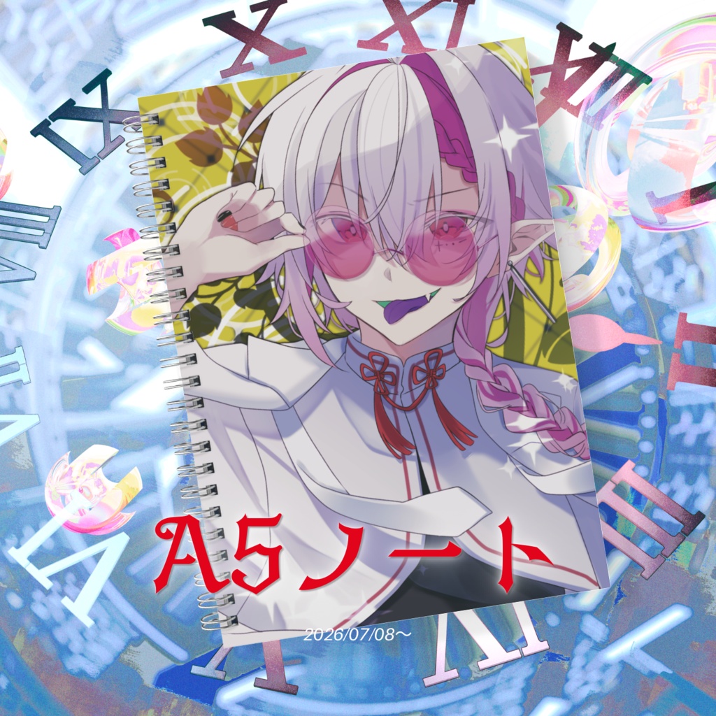 誕生日記念グッズ(A5ノート)