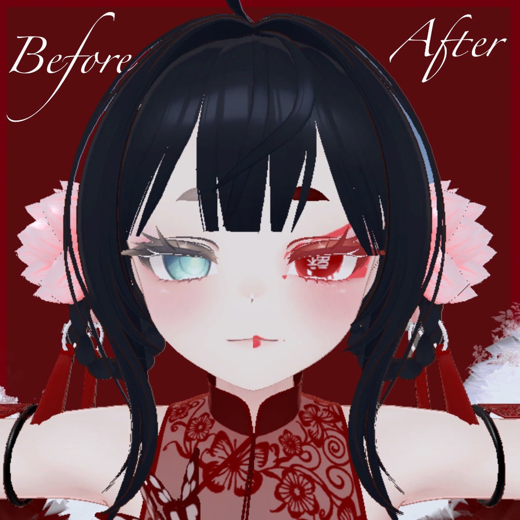 【マヌカ-Manuka 用】Makeup&Eye texture VRChat用