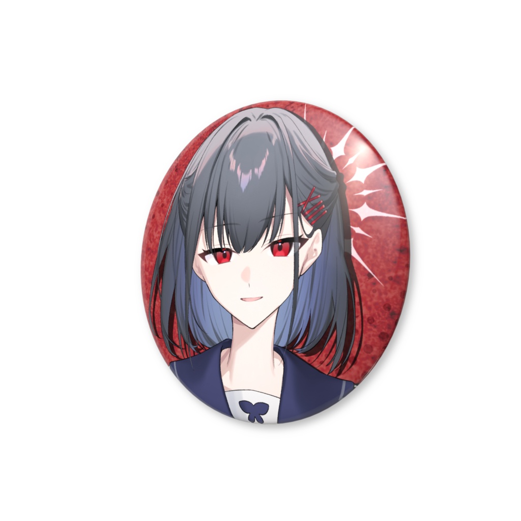 【ましゅまろ探偵】後輩:月並希【缶バッジ】