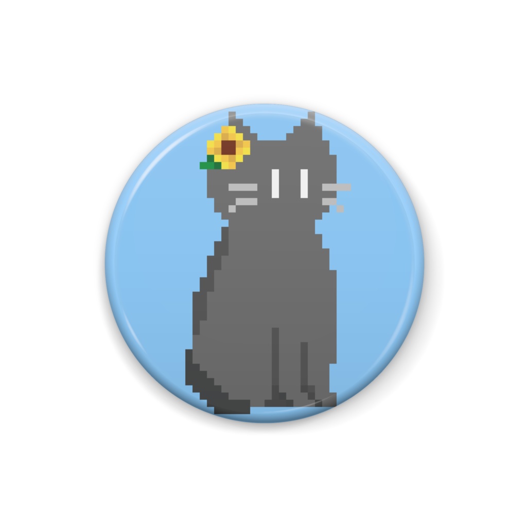 はいろいねこ缶バッヂ