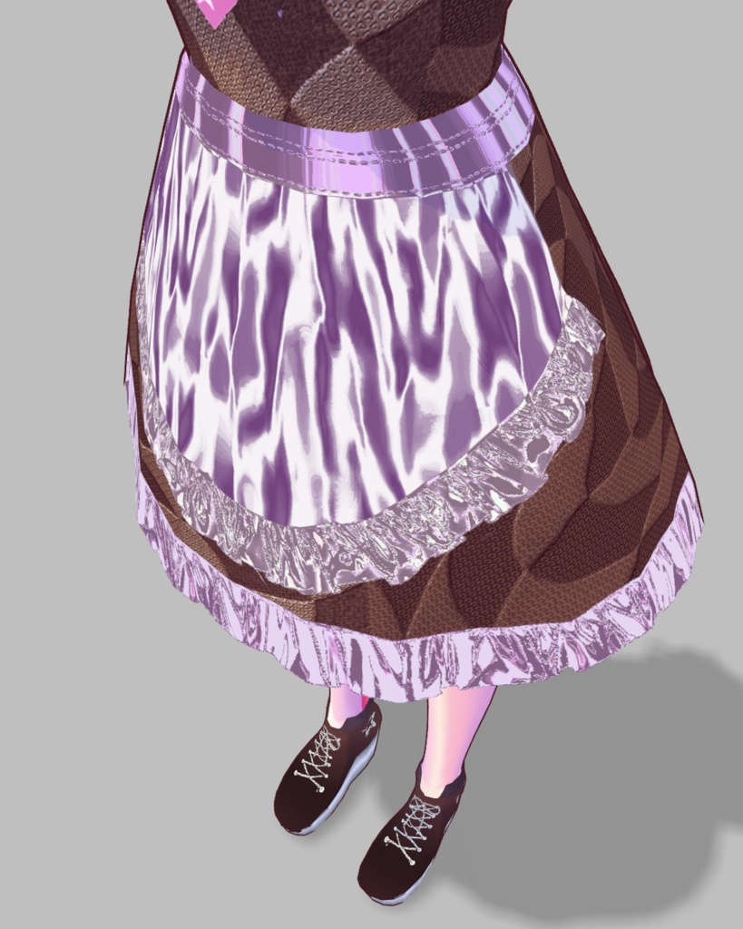 魅惑のバレンタインチョコシリーズ2(ピンク)ピンクニーハイソックスチョコシューズ付き