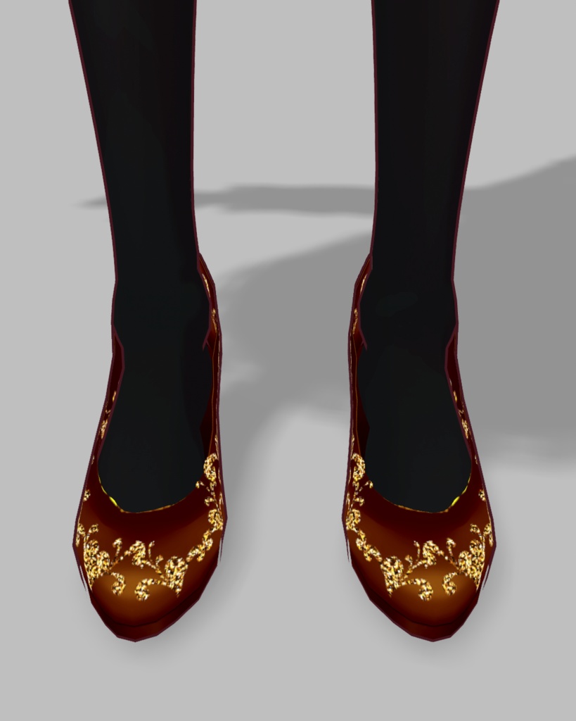 バレンタインメイド衣装1(ピンクストライプ)チョコパンプス付き