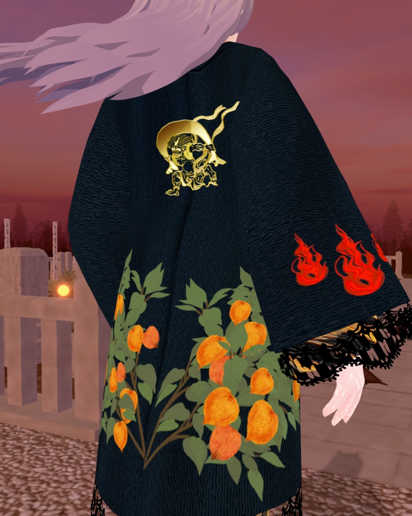 妖怪着物シリーズ鬼柄