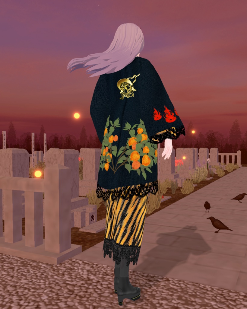 妖怪着物シリーズ鬼柄