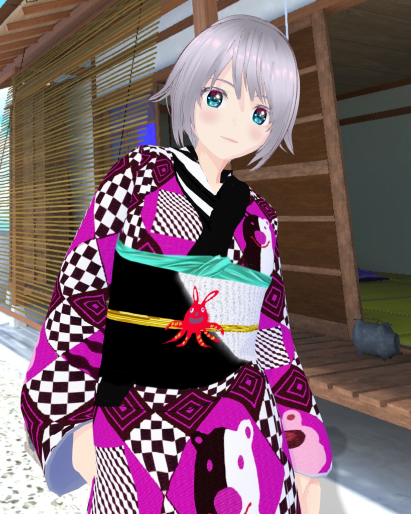 ZAKコラボ着物