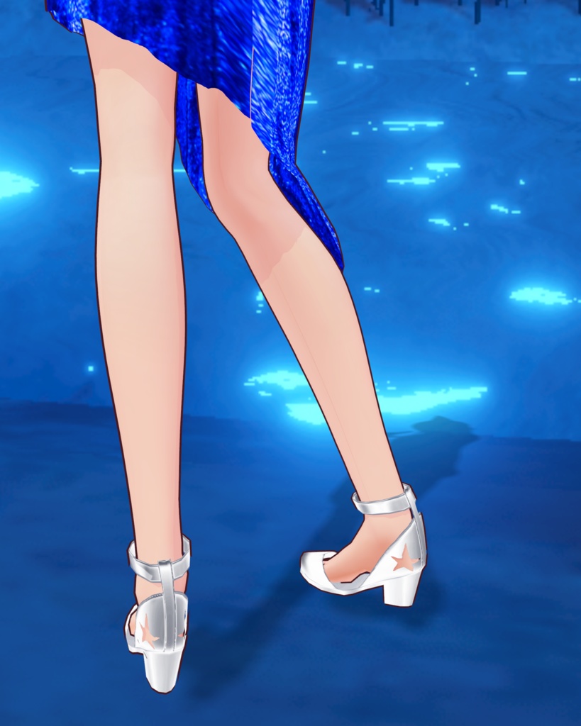 星空を纏う3 星空エレガントアシンメトリードレス