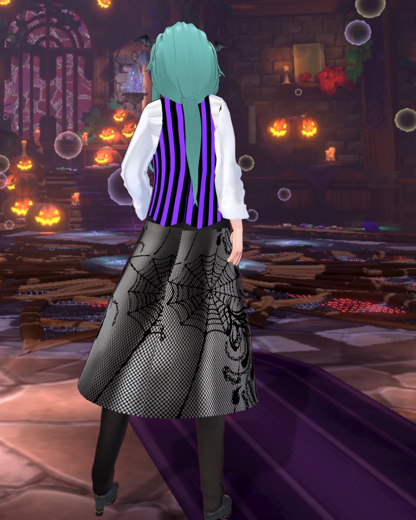 ハロウィンバーテンダー衣装