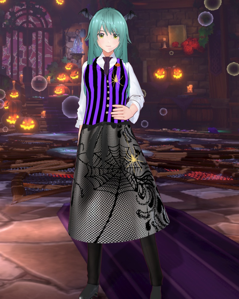 ハロウィンバーテンダー衣装