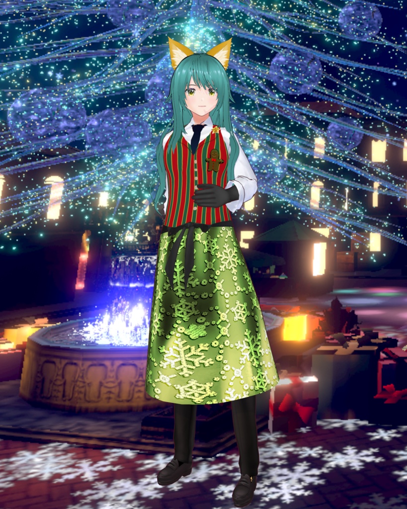 クリスマスバーテンダー衣装