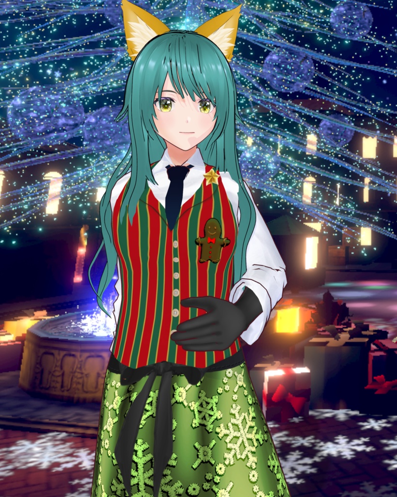 クリスマスバーテンダー衣装