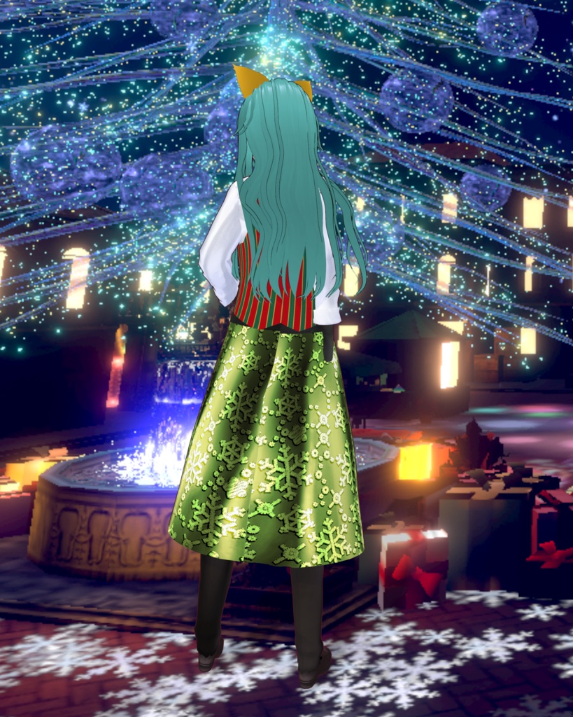 クリスマスバーテンダー衣装