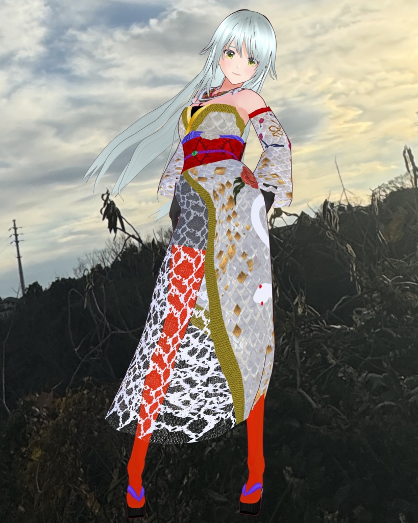 白蛇の衣