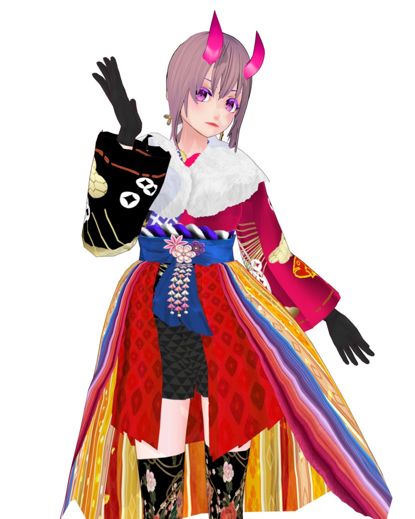 晴れ着ドレス 彩