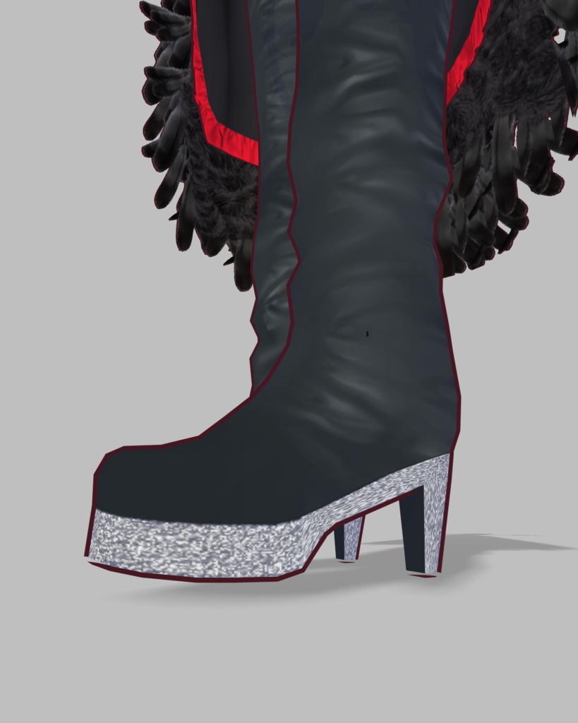 ローズウィッチドレス(手袋、イヤリング、ブーツセット)