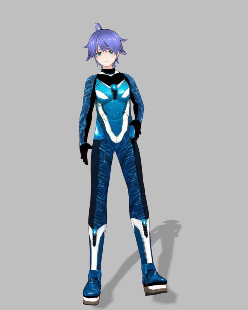 海の惑星スーツ(Vroid)