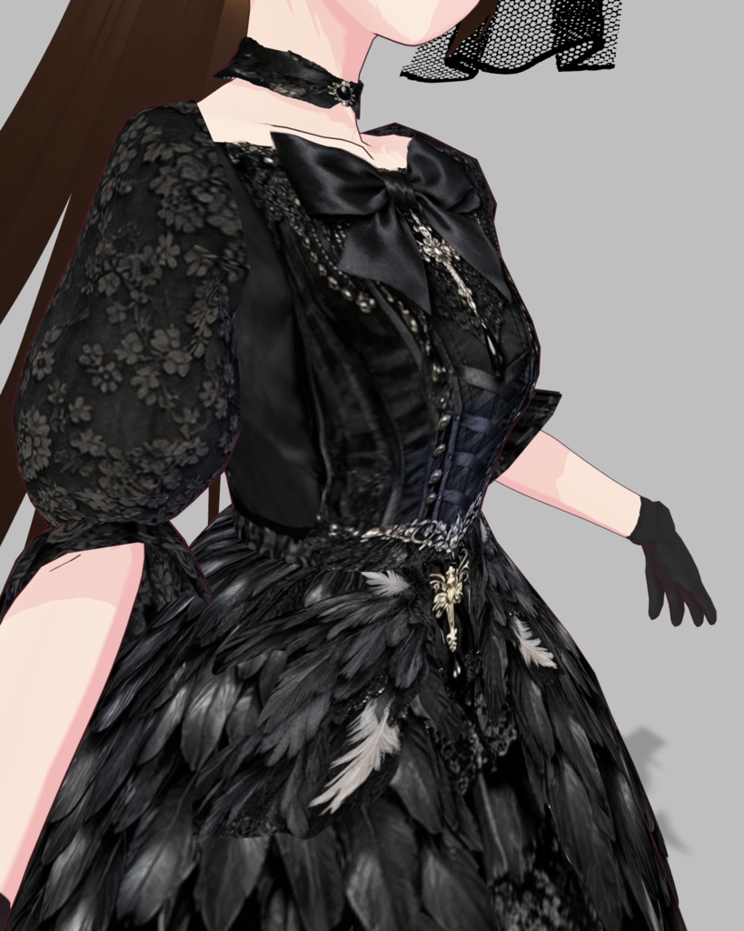 Nightq of the Dolls黒鳥のレクイエム【vroid】