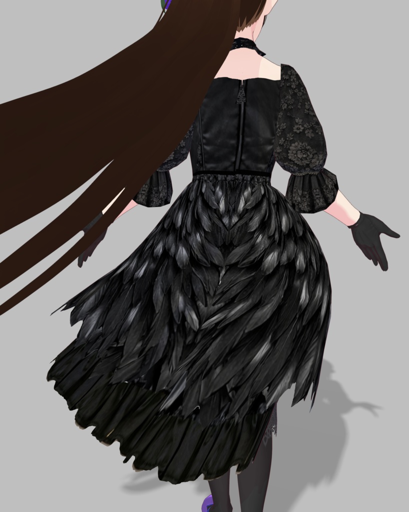 Nightq of the Dolls黒鳥のレクイエム【vroid】