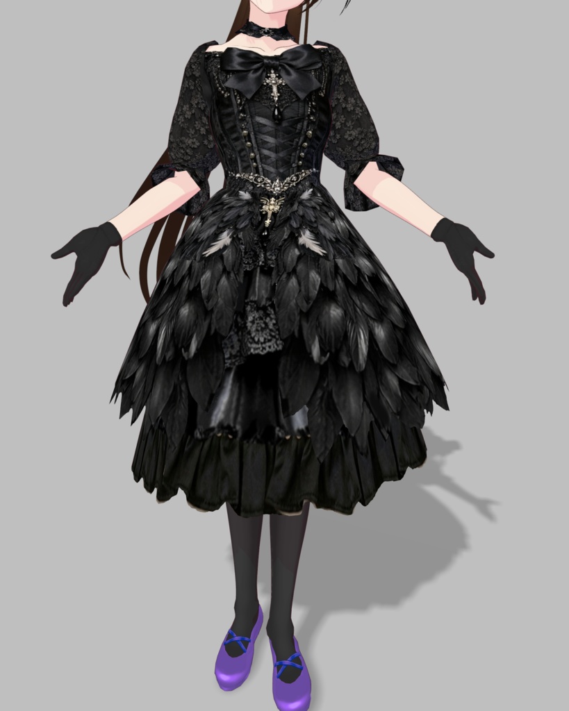 Nightq of the Dolls黒鳥のレクイエム【vroid】