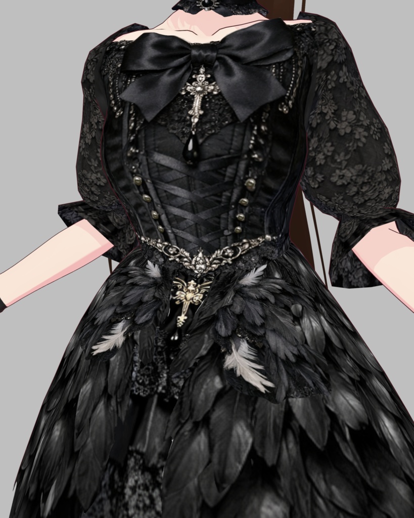 Nightq of the Dolls黒鳥のレクイエム【vroid】