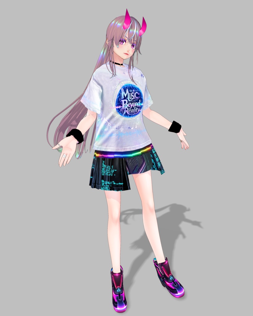 しちデー✖️もちのロンShowコラボTシャツ【vroid】