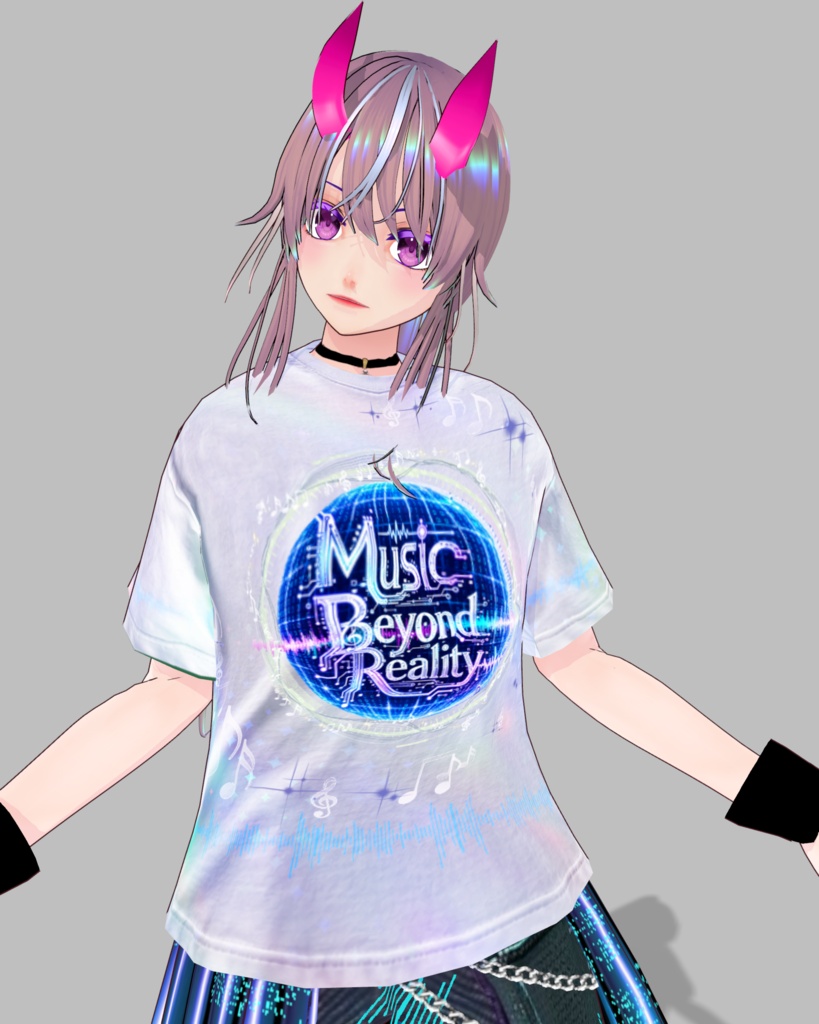 しちデー✖️もちのロンShowコラボTシャツ【vroid】