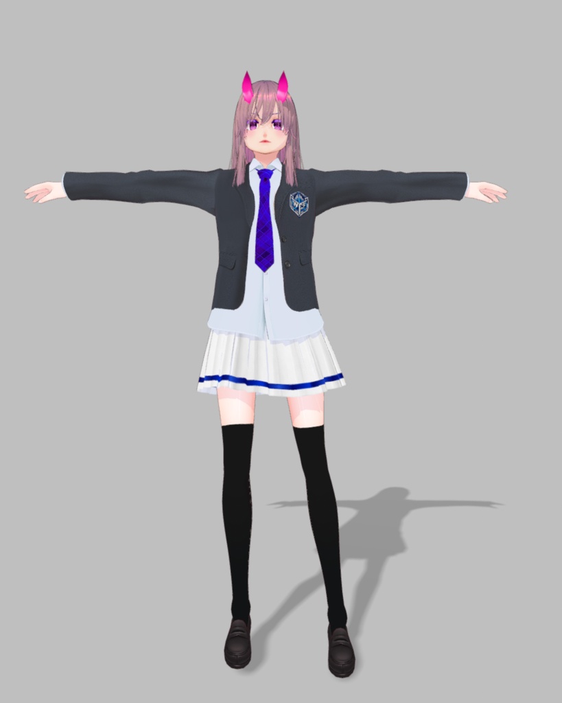ワールドクロスフィールド・アカデミー制服【vroid】