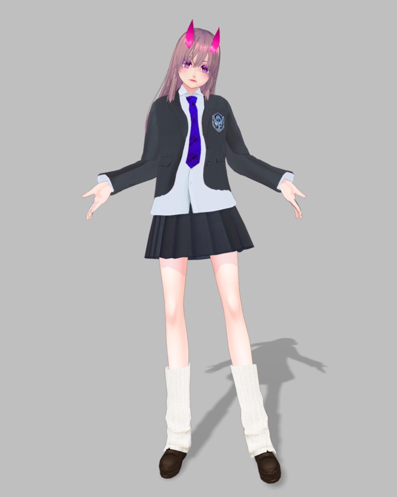 ワールドクロスフィールド・アカデミー制服【vroid】