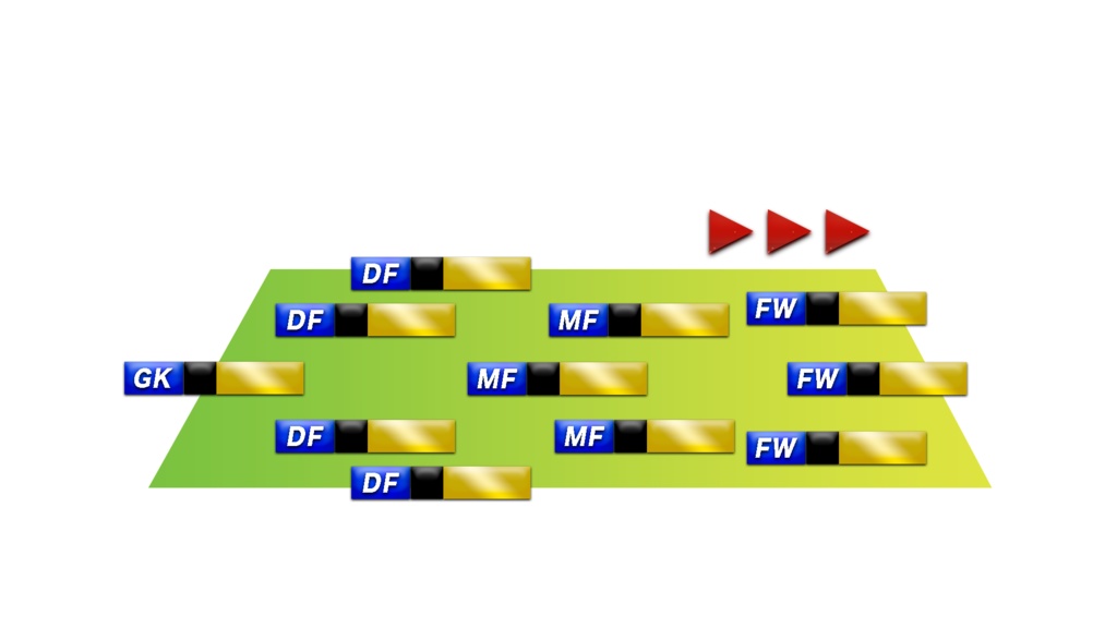 〜あなたの配信を“本物の中継”へ! サッカー フォーメーション表示テロップ(PNG)〜