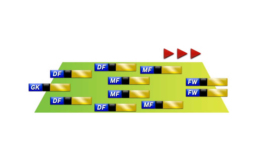 〜あなたの配信を“本物の中継”へ! サッカー フォーメーション表示テロップ(PNG)〜