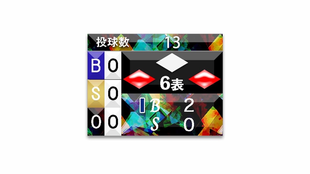 第2弾販売！〜あなたの配信を“本物の中継”へ！ランナー状況付きBSOテロップ〜（Photoshopデータ）
