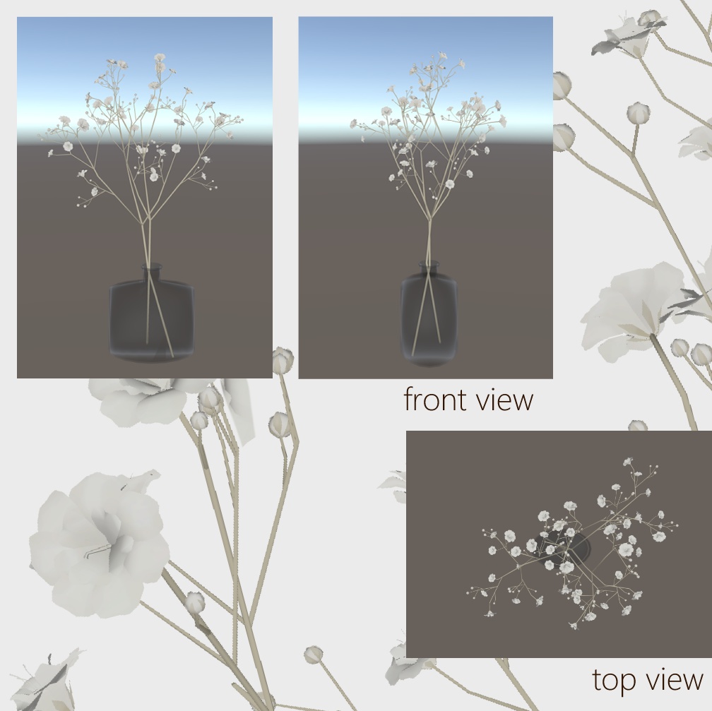 003. gypsophila - 3D
