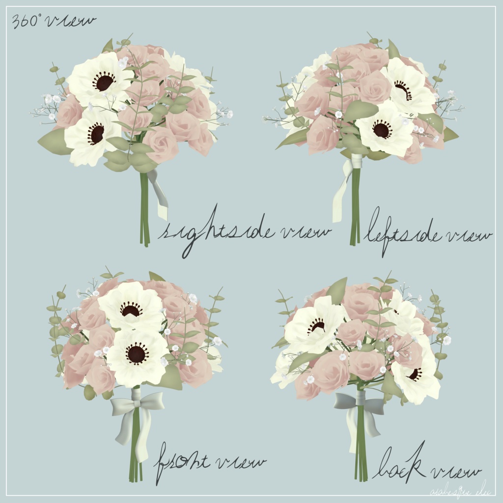 blessing - 3D flowerbouquet