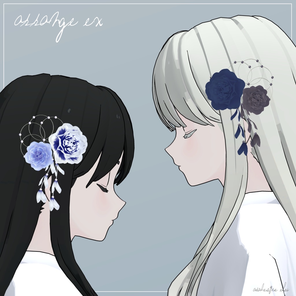 peony & pearl (21 colors) - 3D accessories