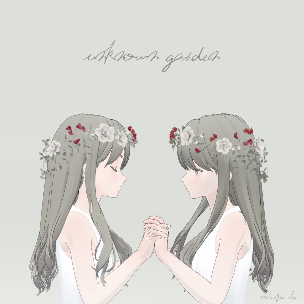 rose & sweetpea - 3D