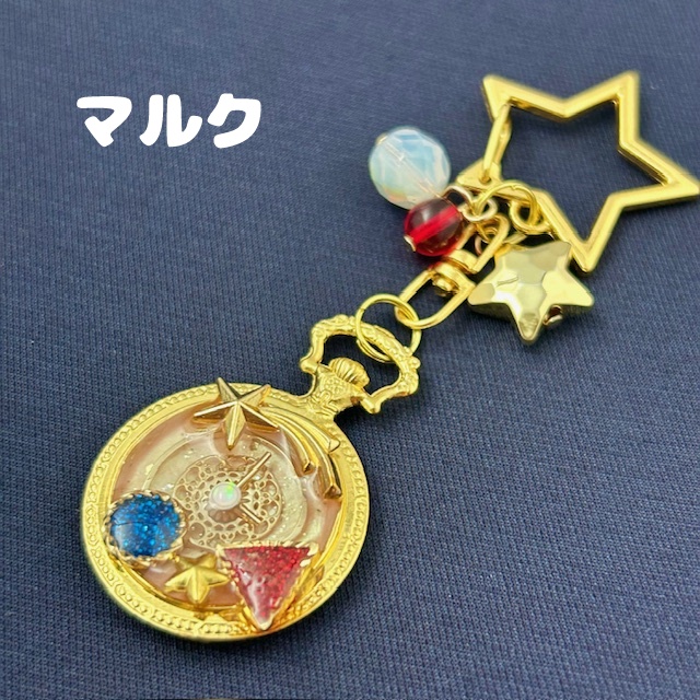 カービィイメージ時計キーホルダー