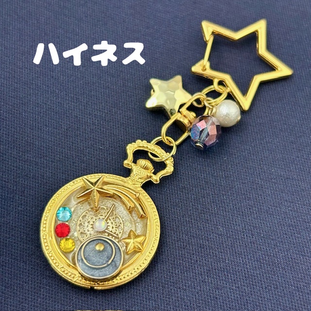 カービィイメージ時計キーホルダー