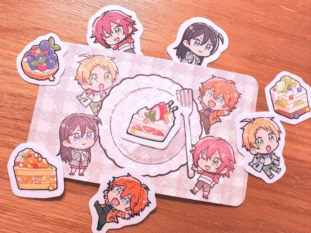 ちびっこトリスタのフレークシール