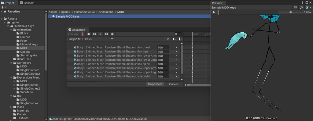 Humanoid Akyo Ver.1.71 - PC版VRChat用アバター