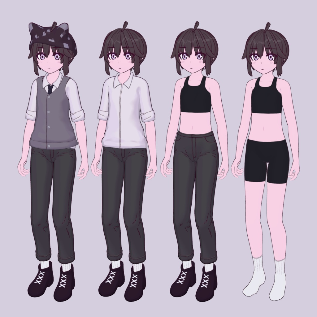 Sukasuka variant Ver.1.00 - PC版VRChat用アバター