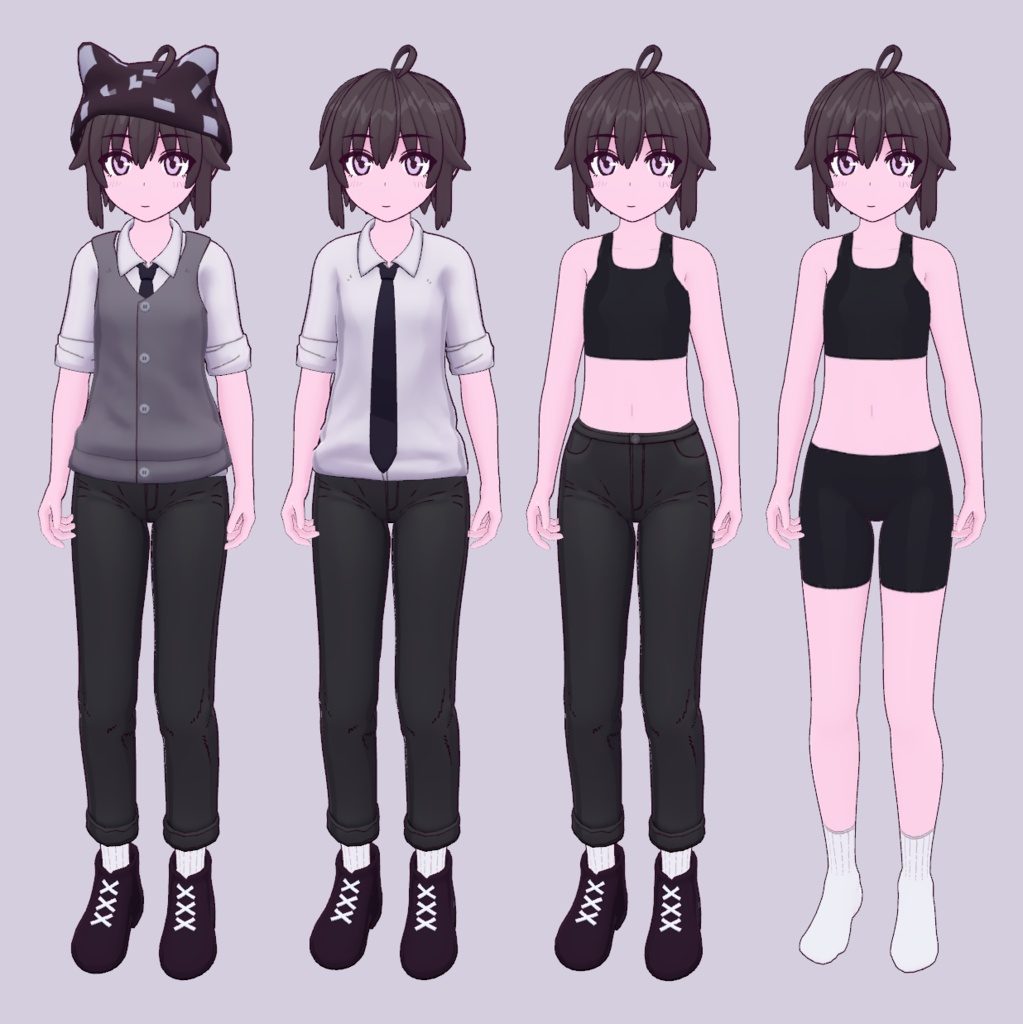 Sukasuka variant Ver.1.01 - PC版VRChat用アバター