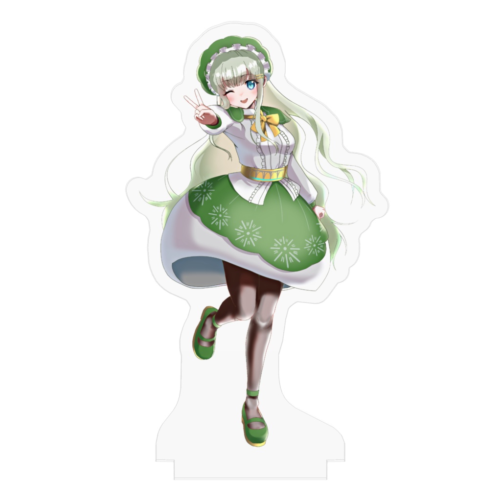 【CH登録500人記念】かしわちゃんアクリルフィギュア