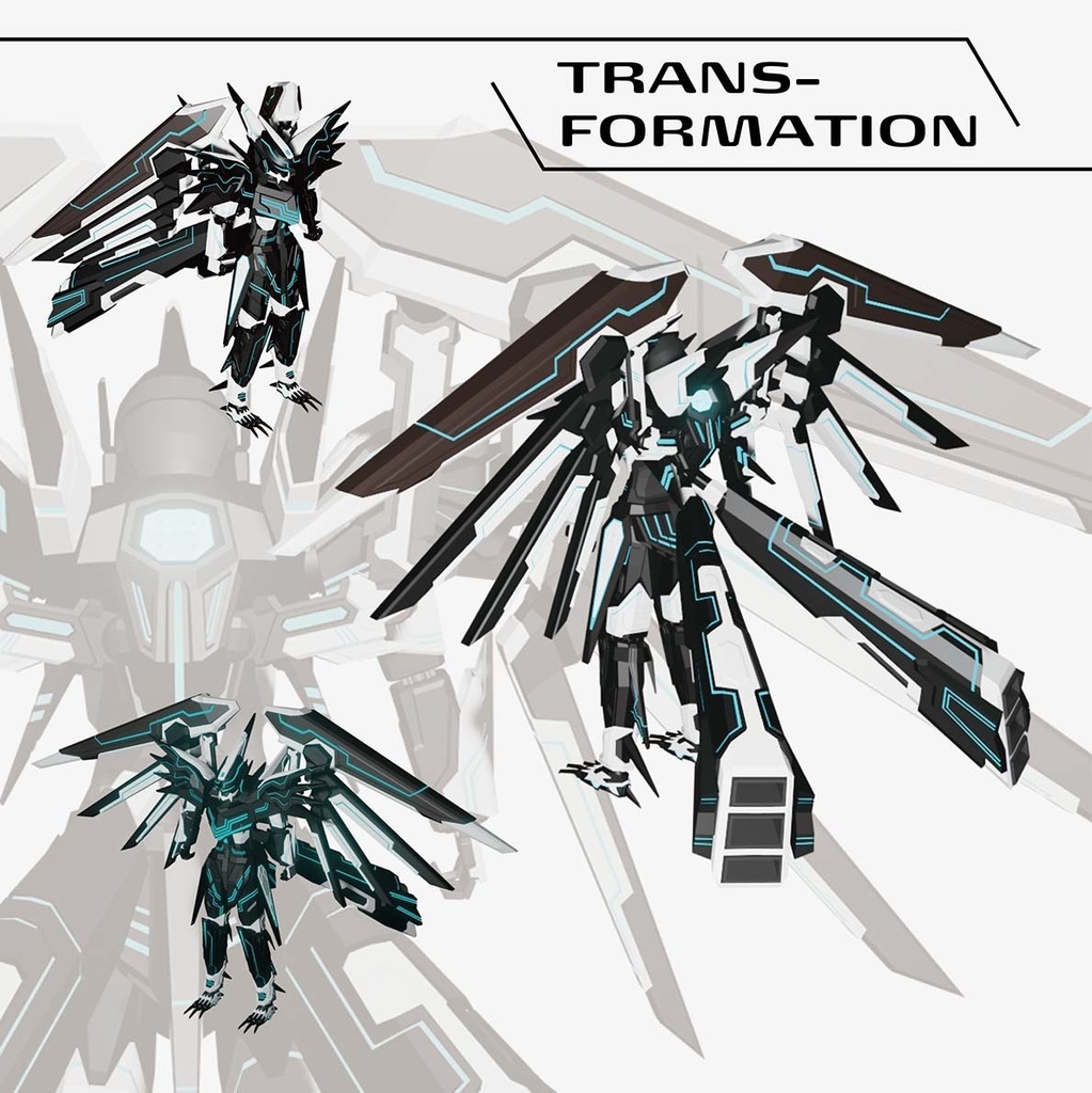 メカアバター3Dモデル