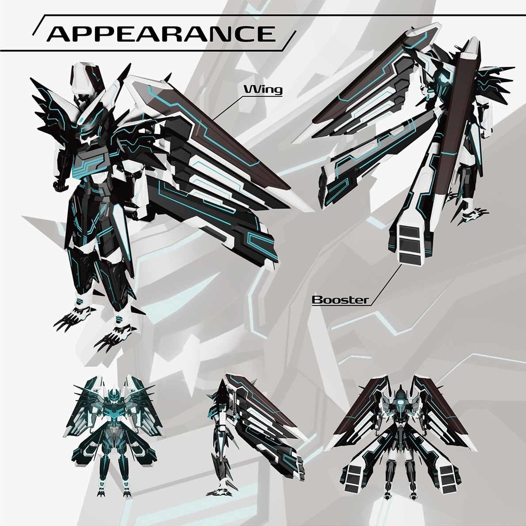 メカアバター3Dモデル