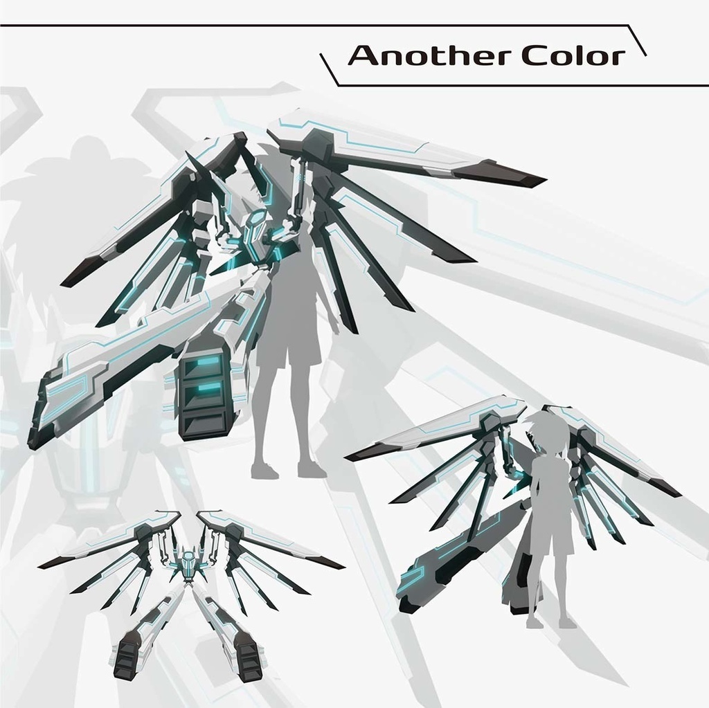 メカウイング&ブースターユニット No.MKU06