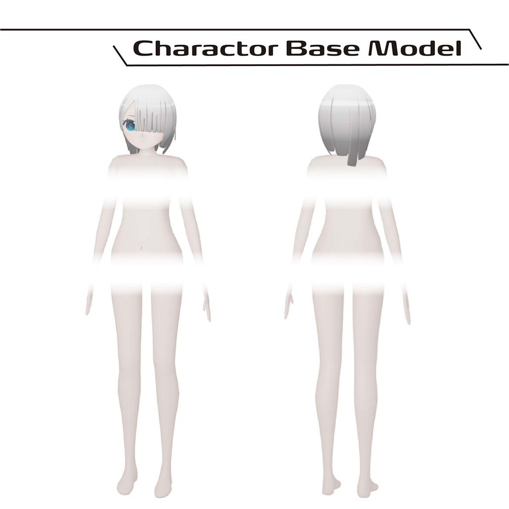 オリジナル3Dメカ少女アバター 【ヴィーティア】NO.MKU07