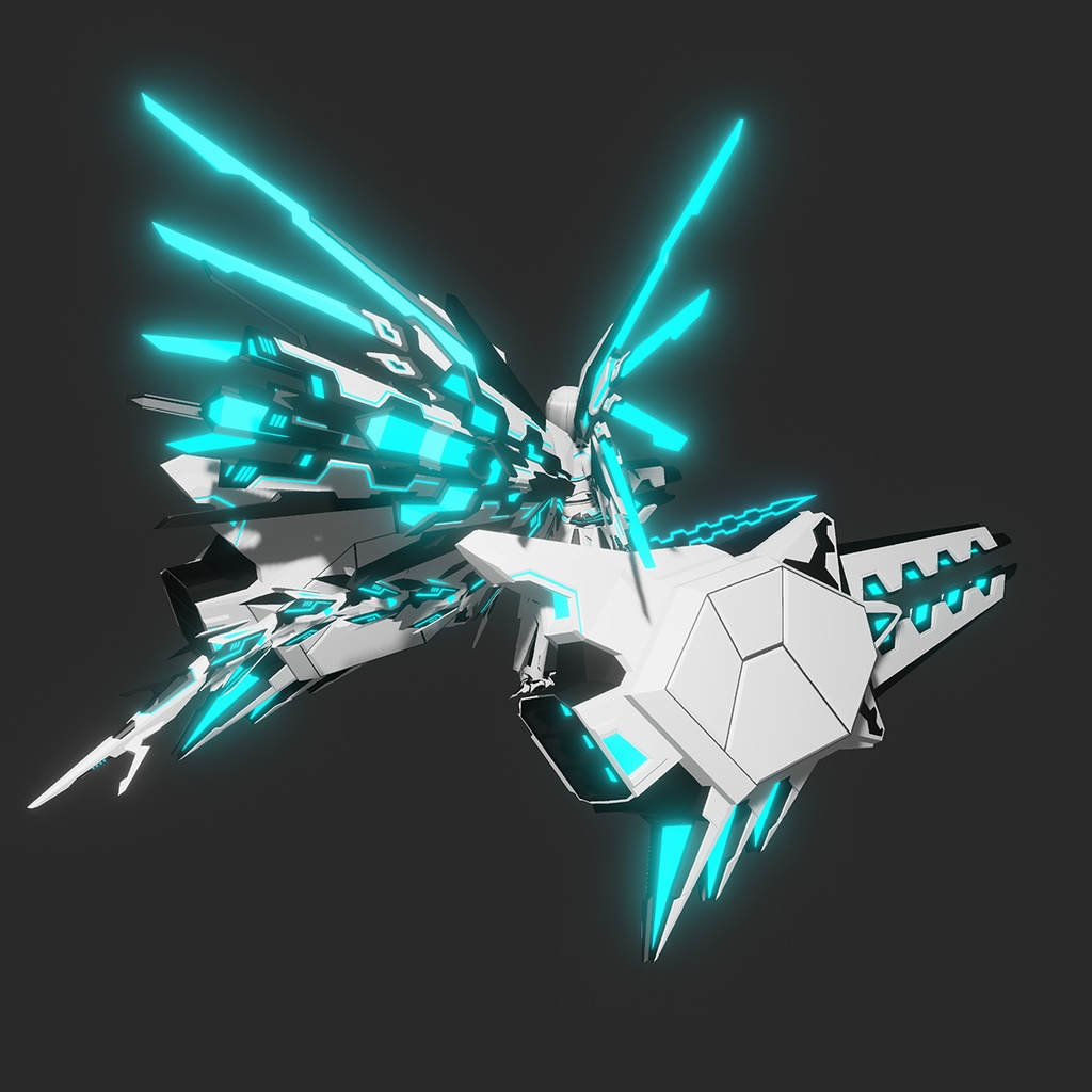 オリジナル3Dメカ少女アバター 【ヴィーティア】NO.MKU07