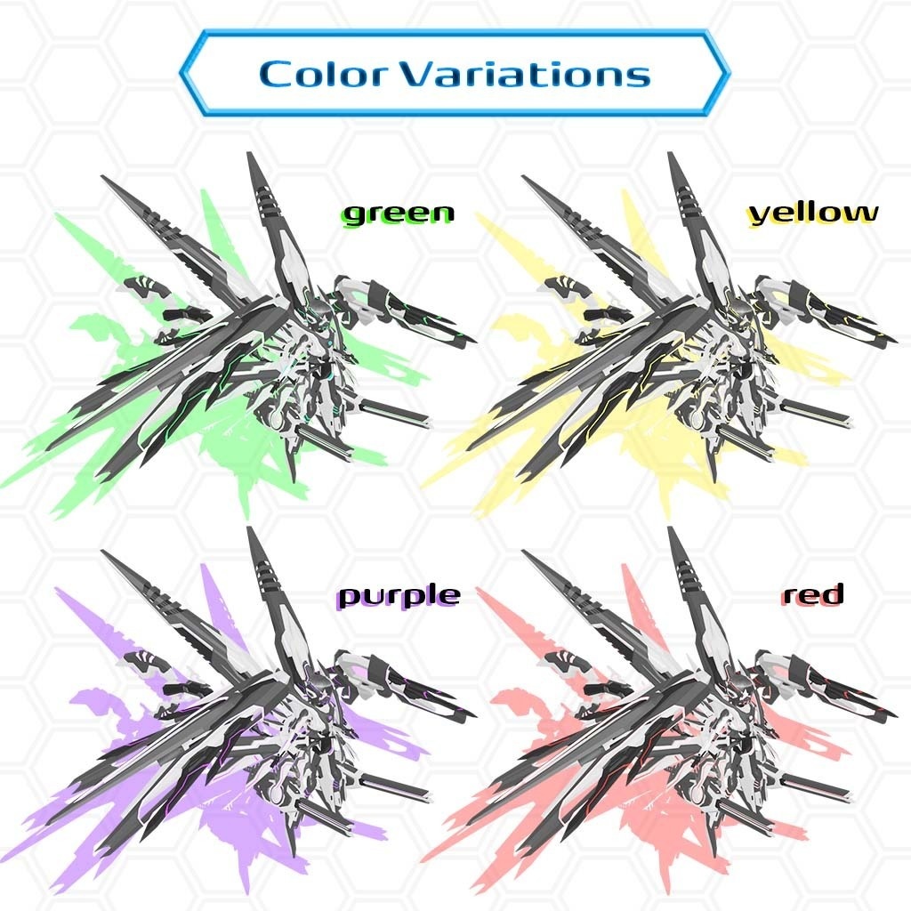 【オリジナル3Dメカアバター&装備】Valkyria MKU16